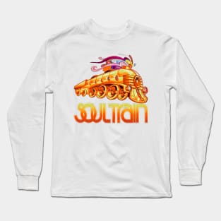 soul train vintage Long Sleeve T-Shirt